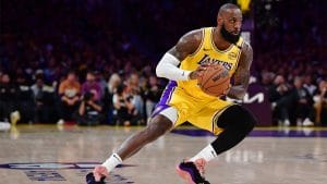 LeBron James durante los últimos playoffs