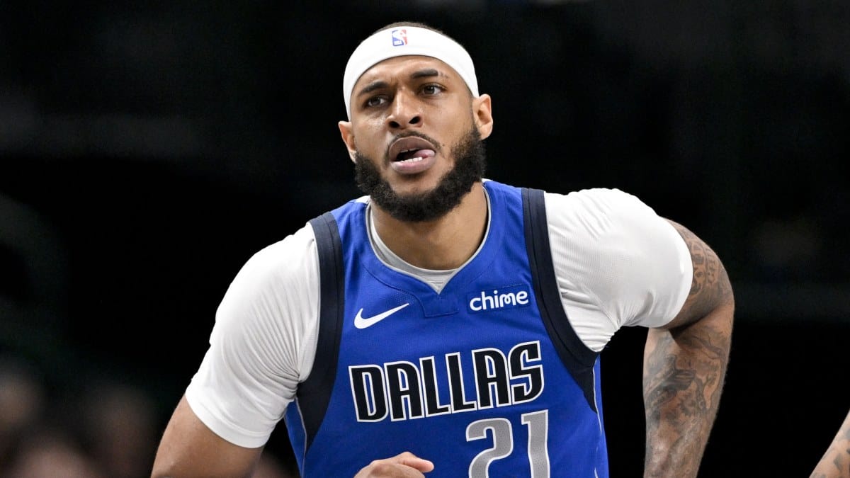 Daniel Gafford, disputando un partido con los Dallas Mavericks.