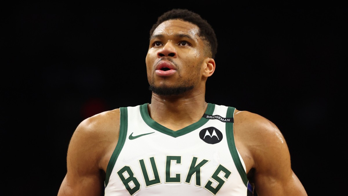 Giannis Antetokounmpo, durante un partido con los Milwaukee Bucks.