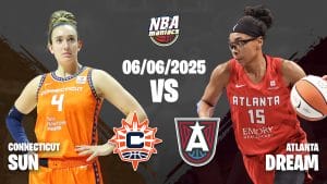 Jacy Sheldon y Allisha Gray, dos de las estrellas del Sun vs Dream.