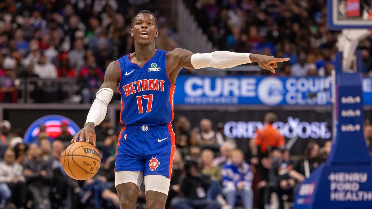 Dennis Schroder lleva la manija del ataque en Detroit.