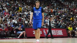 Cooper Flagg durante la Summer League