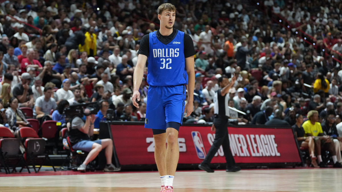 Cooper Flagg durante la Summer League