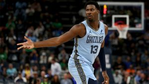 Jaren Jackson Jr. durante un partido