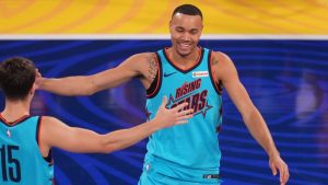 Bryce McGowens, durante el Rising Stars Game del NBA All-Star 2025.