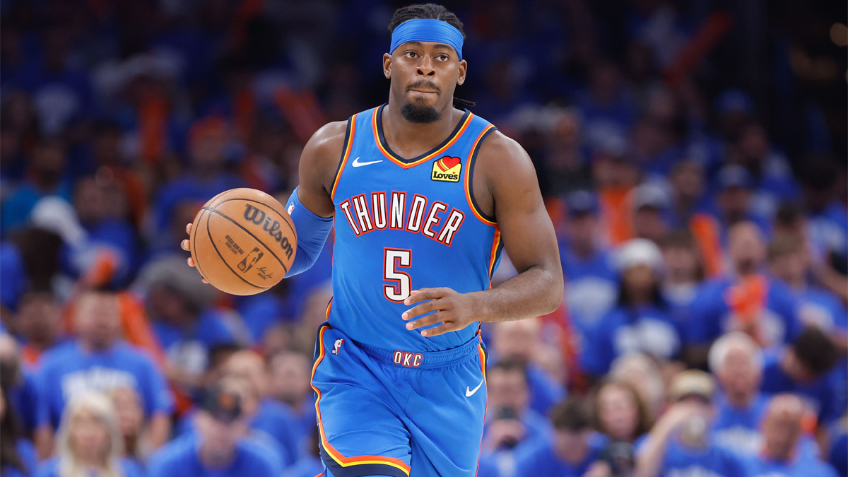 Luguentz Dort en las Finales de la NBA