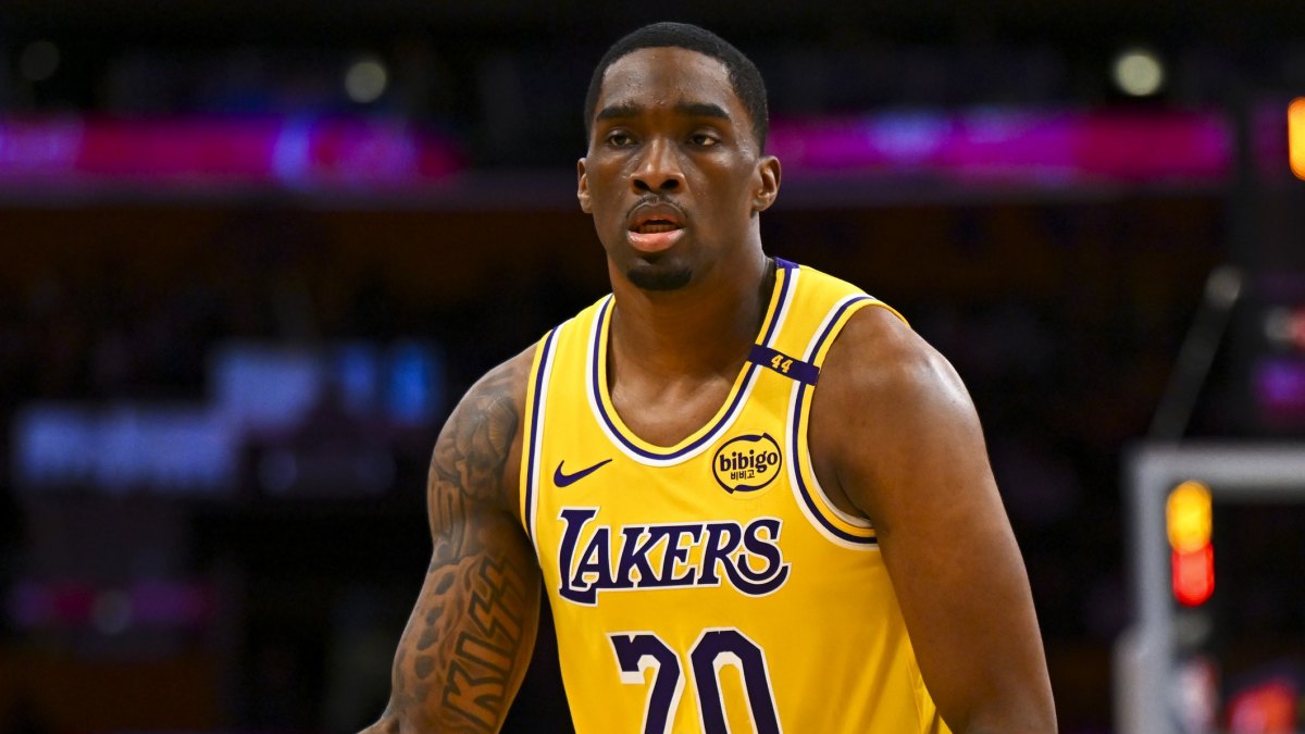 Shake Milton, durante un partido con Los Angeles Lakers.