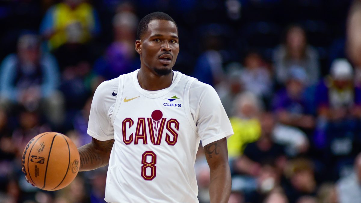 Javonte Green en un partido con los Cleveland Cavaliers.