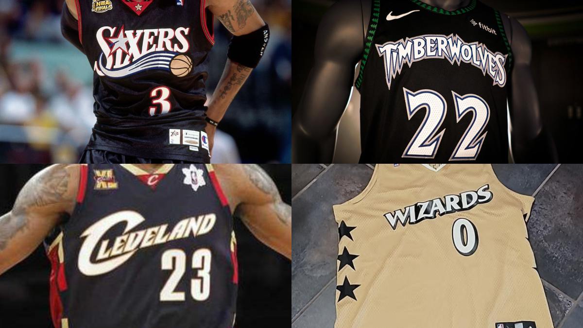 Uniformes retro NBA 2025-26
