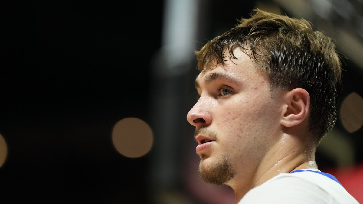 Cooper Flagg durante su participación con los Dallas Mavericks en la Summer League.