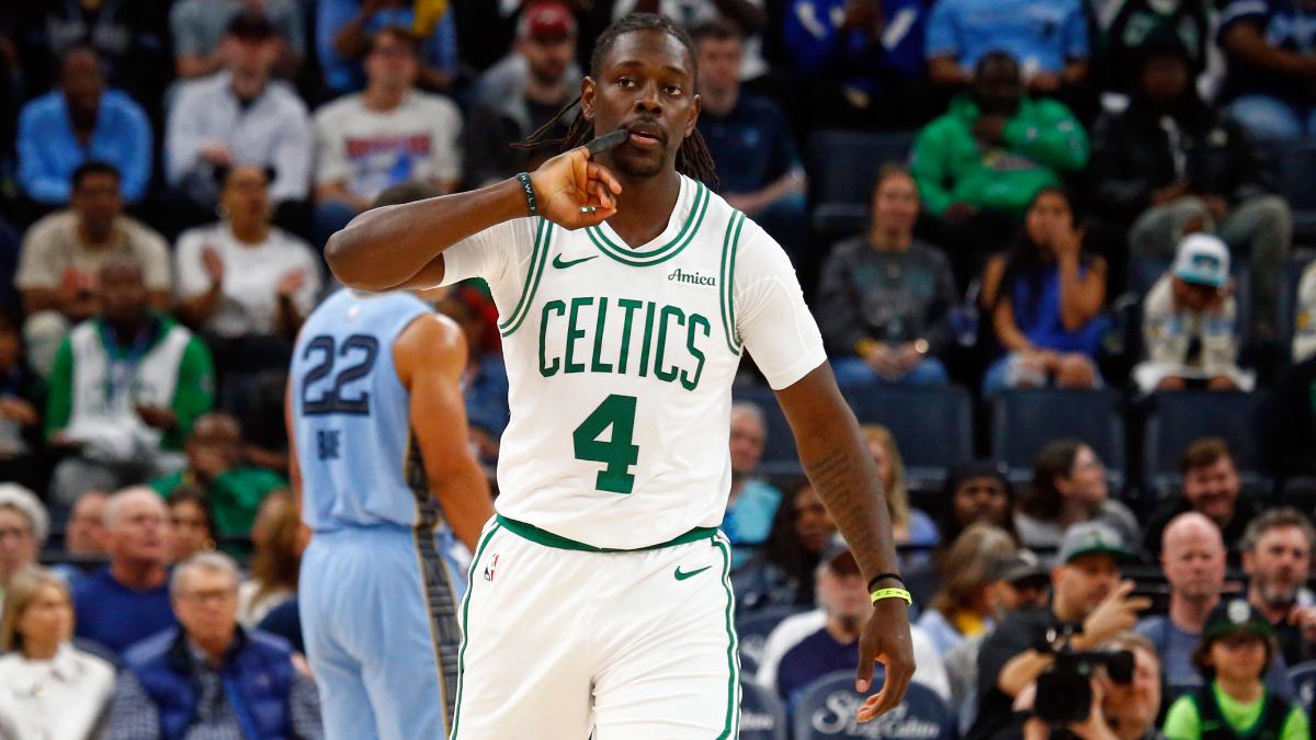 Jrue Holiday en uno de sus últimos partidos con los Boston Celtics.