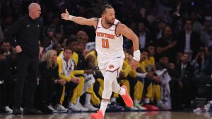 Jalen Brunson en las pasadas Finales de Conferencia