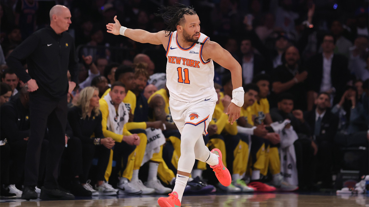 Jalen Brunson en las pasadas Finales de Conferencia