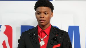 Ace Bailey, en la noche del draft 2025.