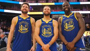 Klay Thompson, parte del histórico Big 3 de los Warriors