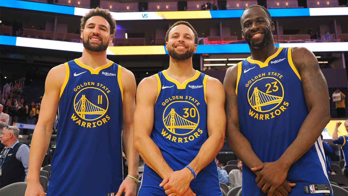 Klay Thompson, parte del histórico Big 3 de los Warriors