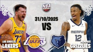 Previa Grizzlies vs Lakers 31 octubre 2025.