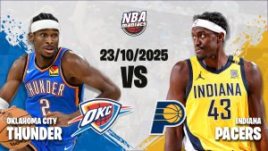 Previa NBA | Pacers vs Thunder 23 octubre de 2025.