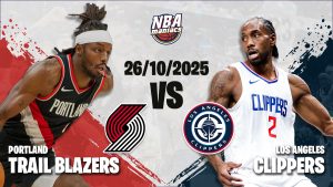 Ambos equipos llegan empatados en la clasificación al Clippers vs Blazers