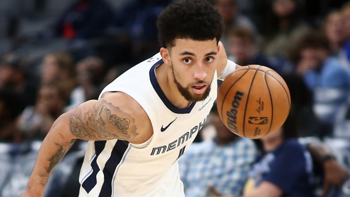 Scotty Pippen Jr., disputando un partido con los Memphis Grizzlies.