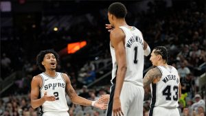 Dylan Harper disputó su primer amistoso con los Spurs