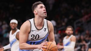 George Niang, cuando aún formaba parte de los Atlanta Hawks.