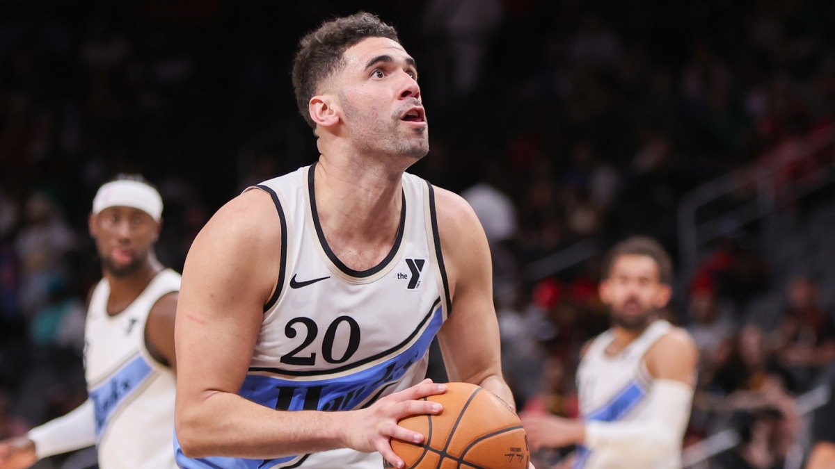 George Niang, cuando aún formaba parte de los Atlanta Hawks.