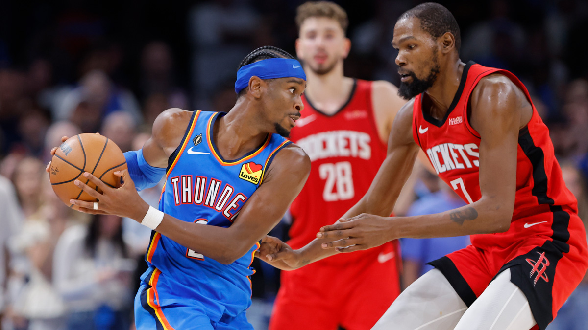 OKC se impone a Houston en un gran partido inaugural