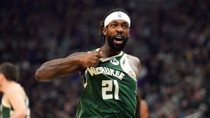 Patrick Beverley con los Milwaukee Bucks.