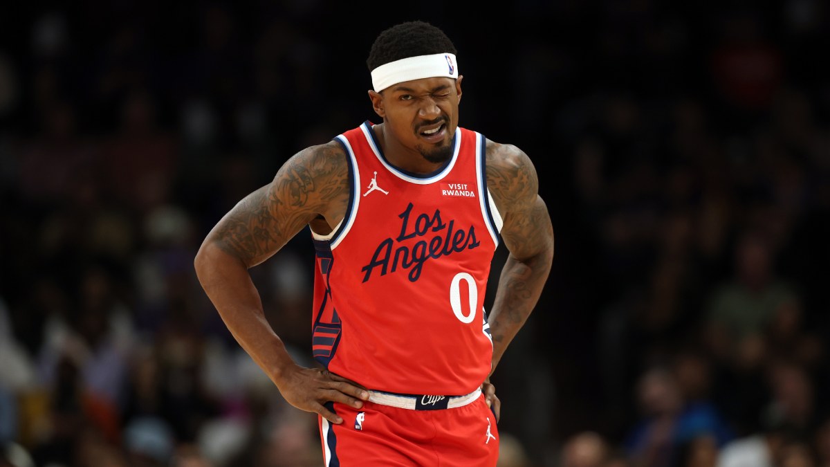 Bradley beal durante su vuelta a Phoenix.