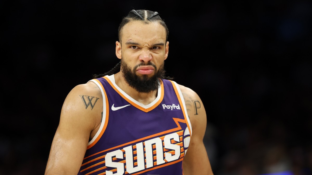 Dillon Brooks con la camiseta de los Phoenix Suns.