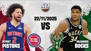 Previa Bucks vs Pistons 22 noviembre 2025
