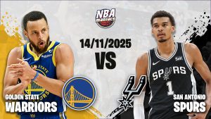 Previa Spurs vs Warriors 14 noviembre 2025.