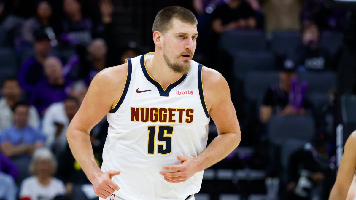 Nikola Jokic, durante el partido contra Sacramento Kings.