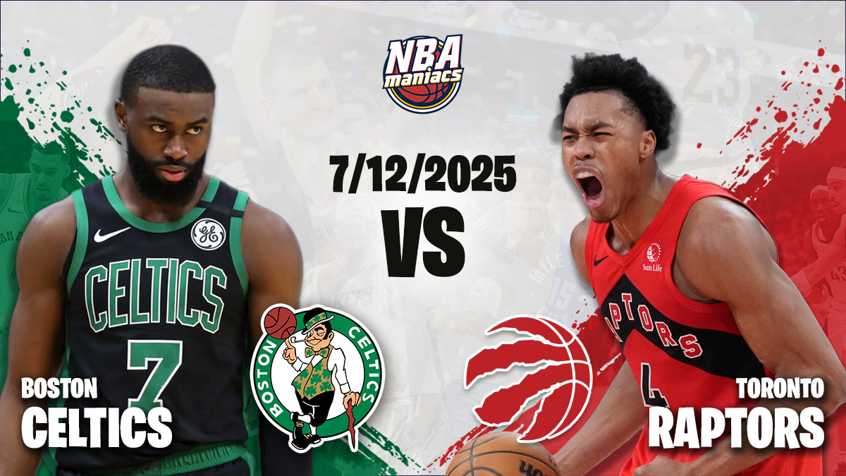 Previa Raptors vs Celtics 7 diciembre 2025.