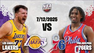 Hoy se disputará el 76ers vs Lakers
