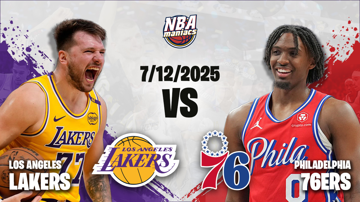 Hoy se disputará el 76ers vs Lakers