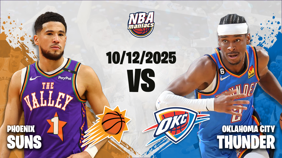 Previa Thunder vs Suns 10 diciembre 2025.