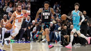 Trae Young, Ja Morant y LaMelo Ball.