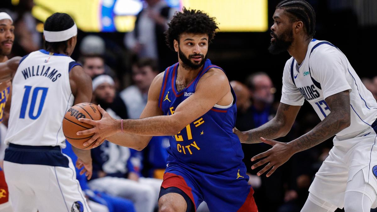 Jamal Murray, durante un partido contra Dallas Mavericks.
