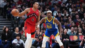 Scottie Barnes firma un récord histórico de los Raptors