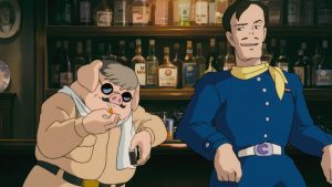 Escena de la película 'Porco Rosso' / NBA Europa.