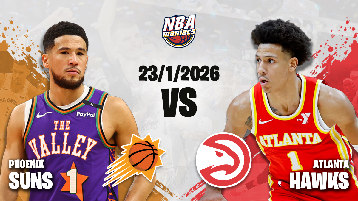 Previa Hawks vs Suns 23 enero 2026.