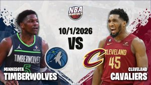 Interesante duelo en el Cavaliers vs Timberwolves