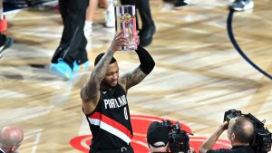 Damian Lillard es tres veces campeón del concurso de triples.