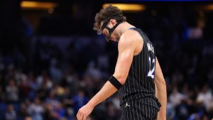 Franz Wagner, cabizbajo.