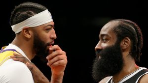 James Harden y Anthony Davis, objetivos de los Cleveland Cavaliers.