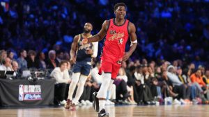 Anthony Edwards triunfa en el All-Star