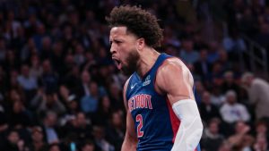 Cade Cunningham, jugando en febrero de 2026 en el Madison Square Garden.