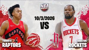 Previa Rockets vs Raptors 10 marzo 2026.
